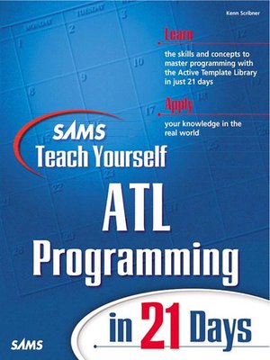cover image of Sams Teach Yourself ATL Programming in 21 Days